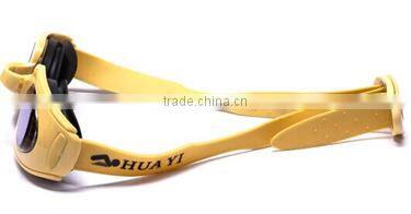 Custom style silicone pc lens wholesales waterproof swimming goggles