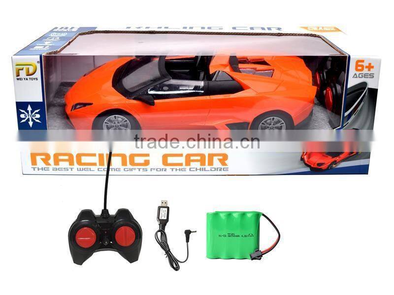 1 12 Scale 4 Function Electric Car For Kids With Remote Control