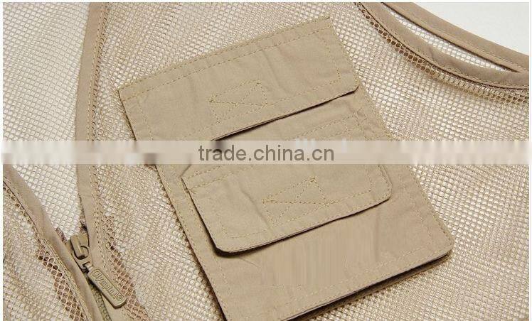 2017 OEM unisex workwear vest waistcoat uniform