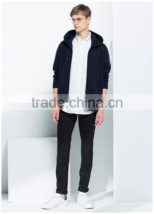 Custom Wholesale Blank zipper packet Sweatershirts Men Hooded sports hoodies