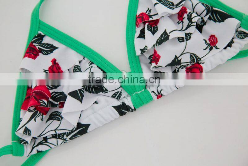 OEM Sevice Baby Beachwear Two Pieces Girl Swimwear For Bikini