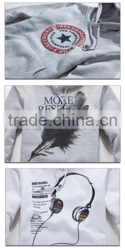 unlined 270grams50/50 CVC hoodies,high quality hoodies