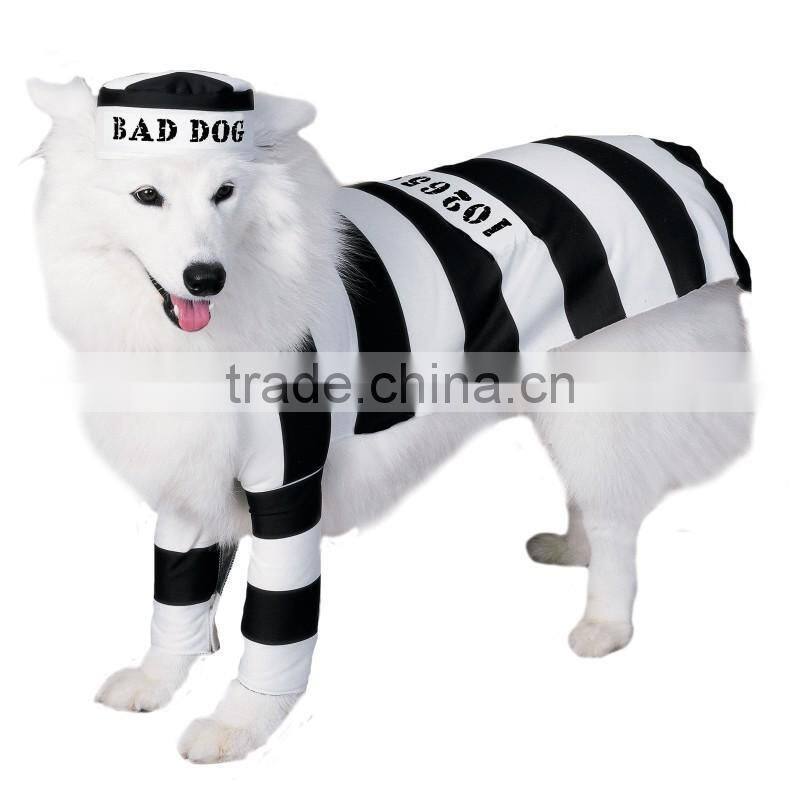 Prisoner Dog Pet Costume