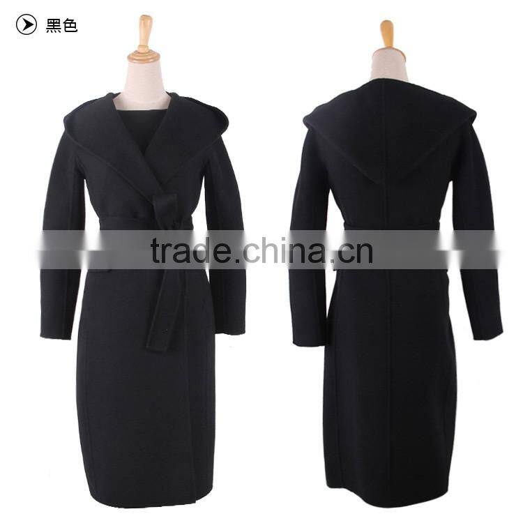 Maxnegio hot women long cashmere coat womens wool cashmere duffel coat