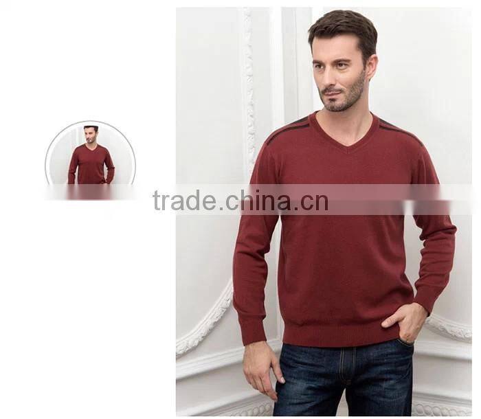knitwear manufacturer custom design cashmere sweater for man
