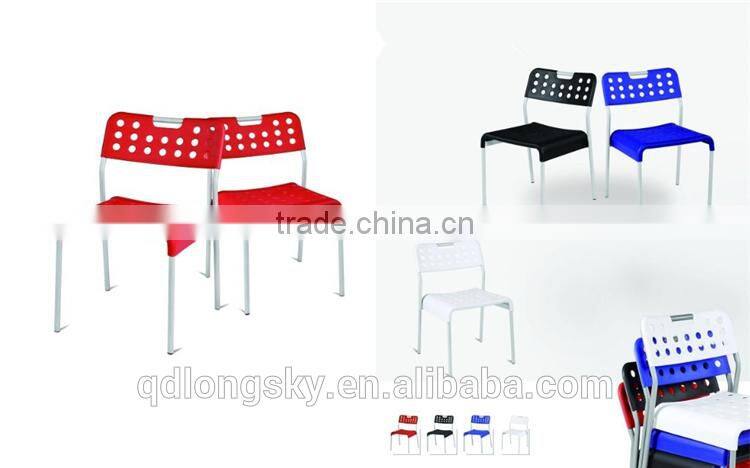 LS-4017 plastic PP famous modern design chair for living room cafe restaurant