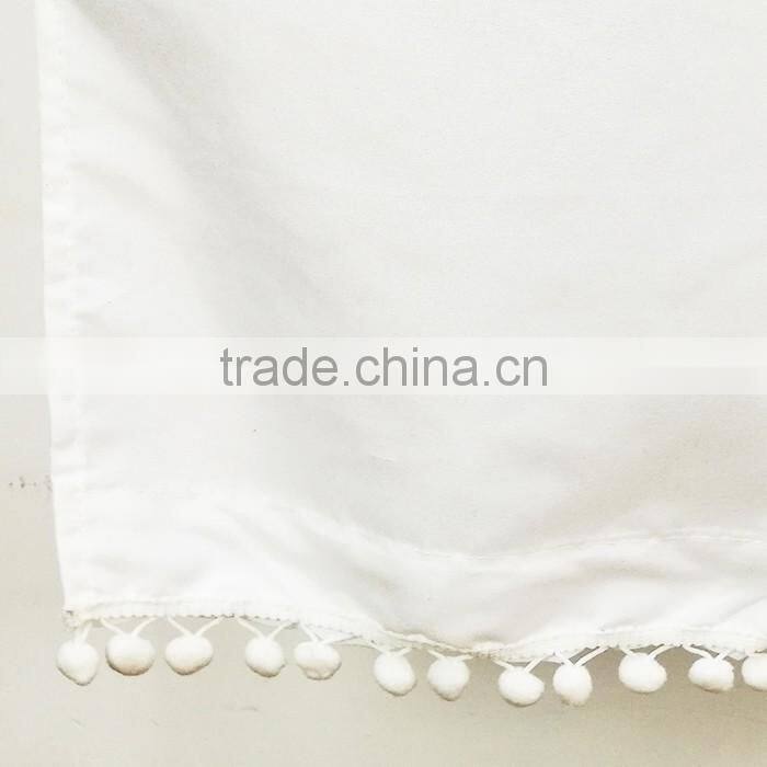 China Supplier Mildewproof Durable Hotel Shower Curtain