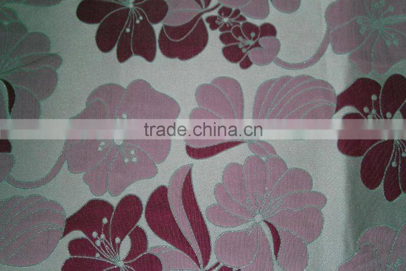 Garment textile floral jacquard good quality fabric