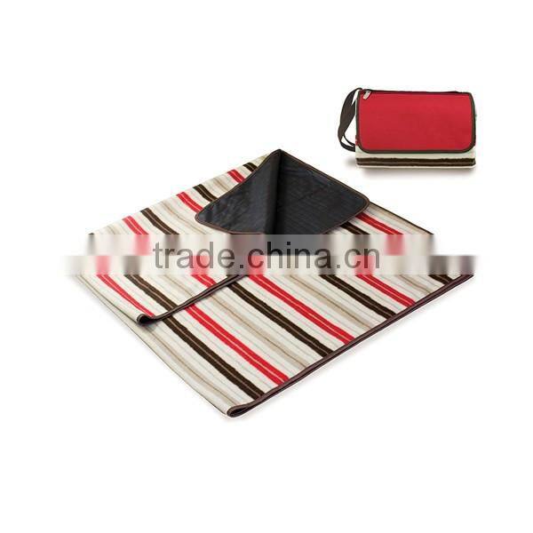 HIgh Quality Roll Up Waterproof And Sandproof Beach Blanket weighted beach blanket