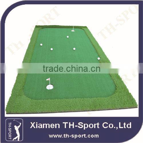 Golf practicing putting green mini golf course