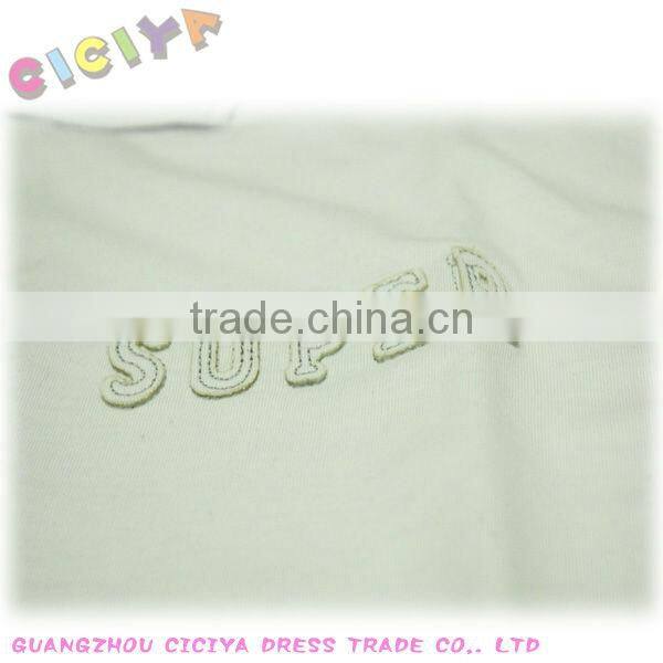 Boy round neck school white t-shirt