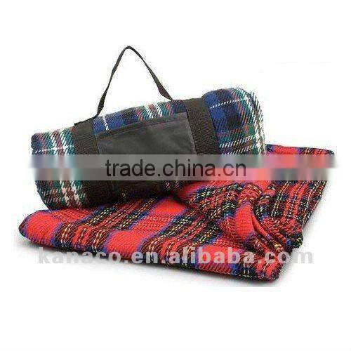 Outdoor Picnic Blanket With Carry Straps