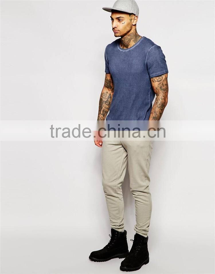 2017 Summer Guangzhou Shandao OEM 180g Cotton Spandex Short Sleeve Round Neck T Shirt Design