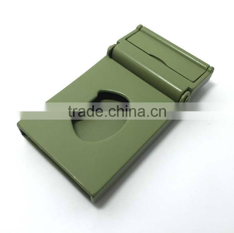 custom logo design service fashion alloy bottle opener belt buckles