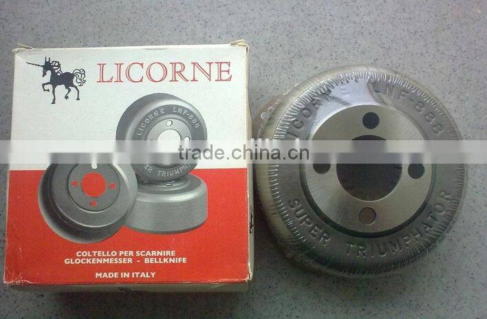 Licorne bell knife for skiving machines made in China