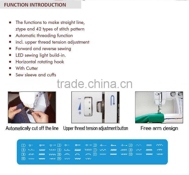 sewing machine programmable UFR-812