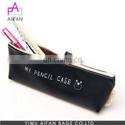 Customized Korea Polyester Cheap Triangle Students Pencil Case