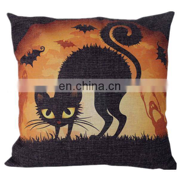 Custom cheap sofa car seat linen cushion cover50x50 fashion decorative pillow cover