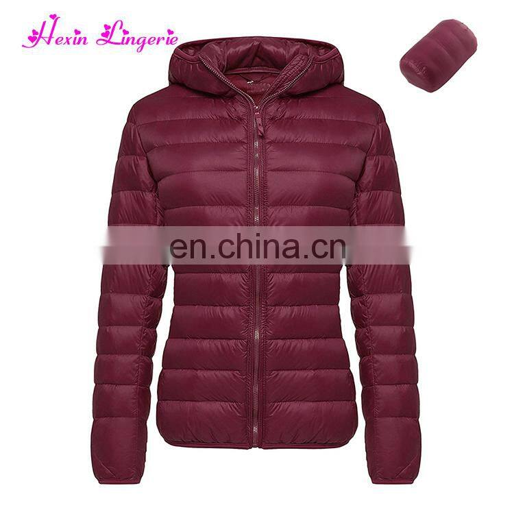 Hot Sale Women's Lightweight Outwear Keepwarm Jacket Duck Down Coat