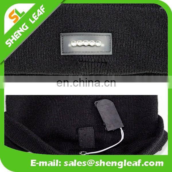 Knitted Hat Winter Hat Flashlight Knitted Beanie