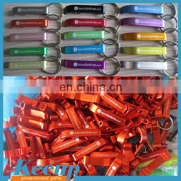 China Wholesale Customized Metal Keyring Bottle Opener for Giveaways