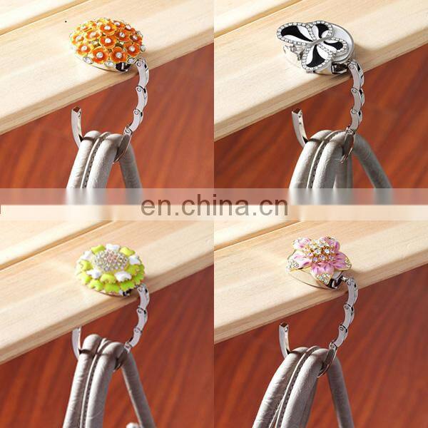 3D flog custom metal handbag hanger