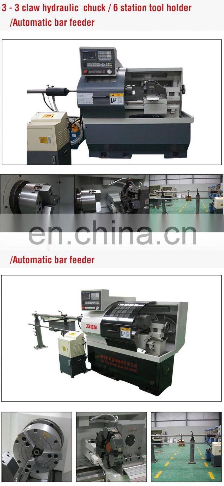 small metal cnc lathe soft jaws CK6132A