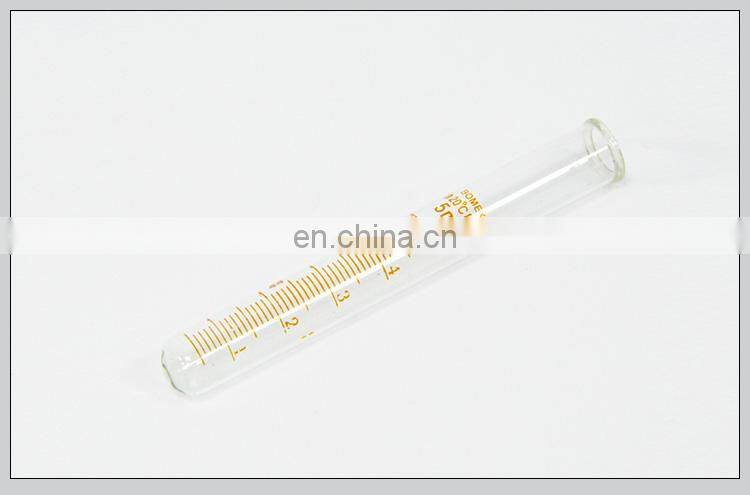 borosilicate glass pyrex food grade sample tube