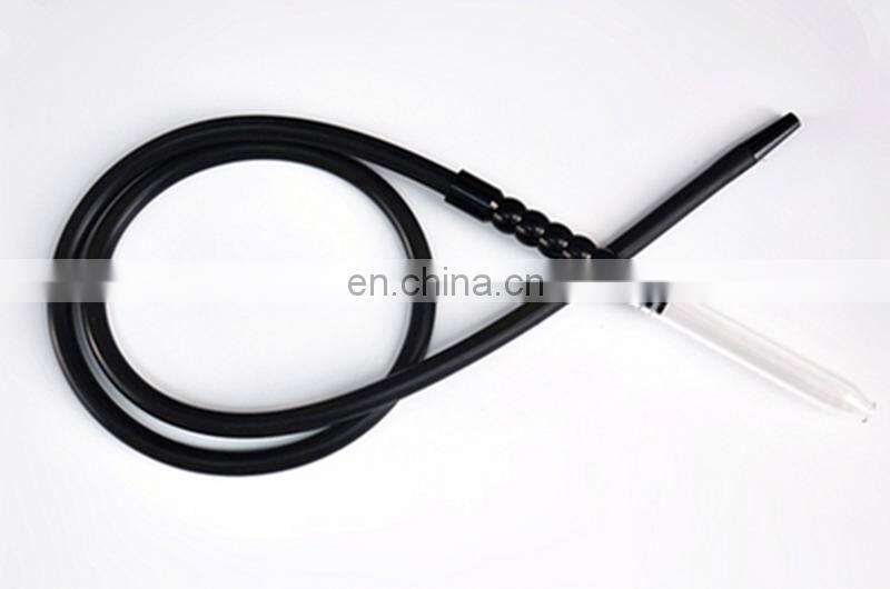 1.8m High quality aluminum stem silicone hose Shisha Hookah Hose silicon hose