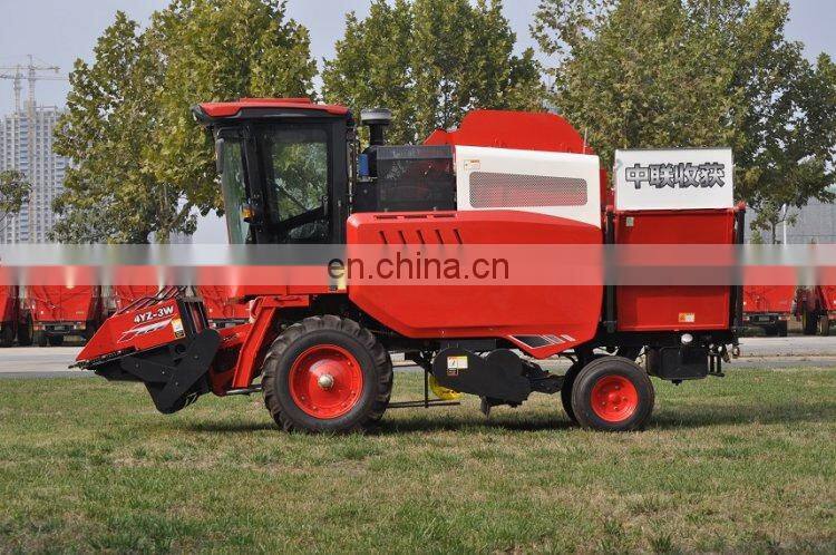 3 rows 140HP Zoomlion Corn Maize Combine Harvester