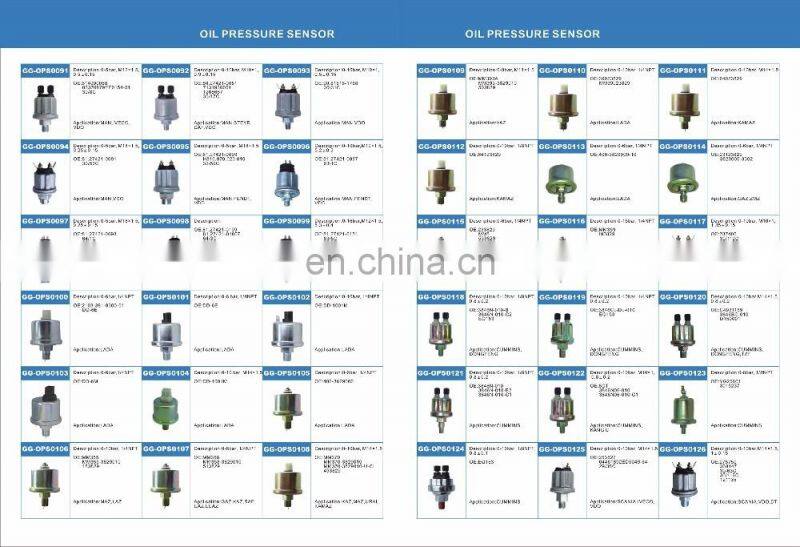 Oil Pressure Sensor for VOLVO D12 D13 OEM 20898038 21302639 20634024 21634021 21302639 20898038 21540602 20796744 20634019