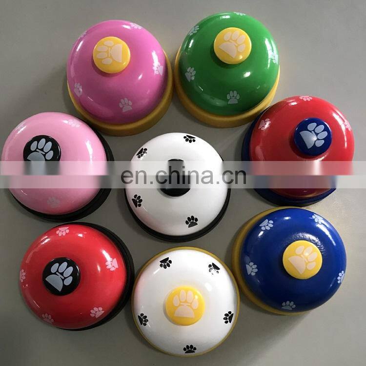Wholesale Custom Pet Dog Cat Training Dinner Bell Small Dog Paw Bell