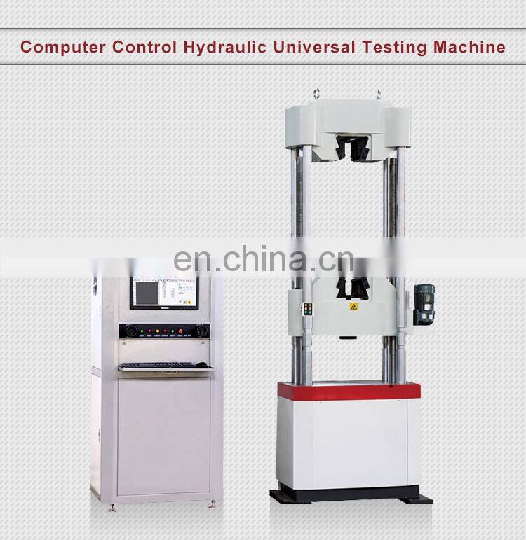 LEW-D 100Ton 1000KN Computer Display Steel Strand Steel Wire Hydraulic Tensile Testing Machine