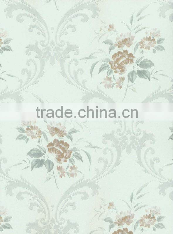 elegant wallpaper for living walls decoration/vinyl wallpaper papier peint a la maternelle