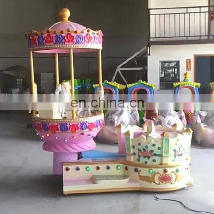 2019 hot amusement park kids mini carousel ride for sale