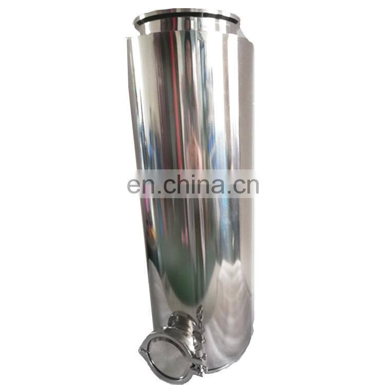 SUNTHAI 5lb bho column jacketed spool 8"x32" material column with 3" tri clamp port for dry ice remove