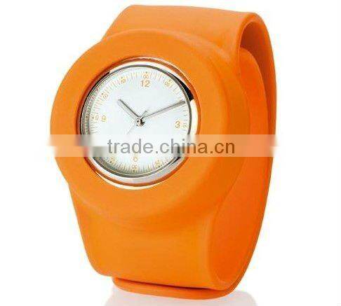 Custom Hot sale logo silicone watch for silicone o clock watch
