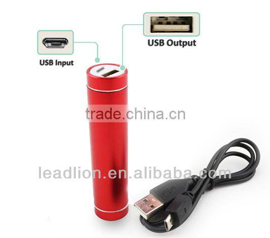 Portable Mobile Power ED828 Power Bank External Battery Charger USB 2600mAh Every Gadget Smartphone Tablet