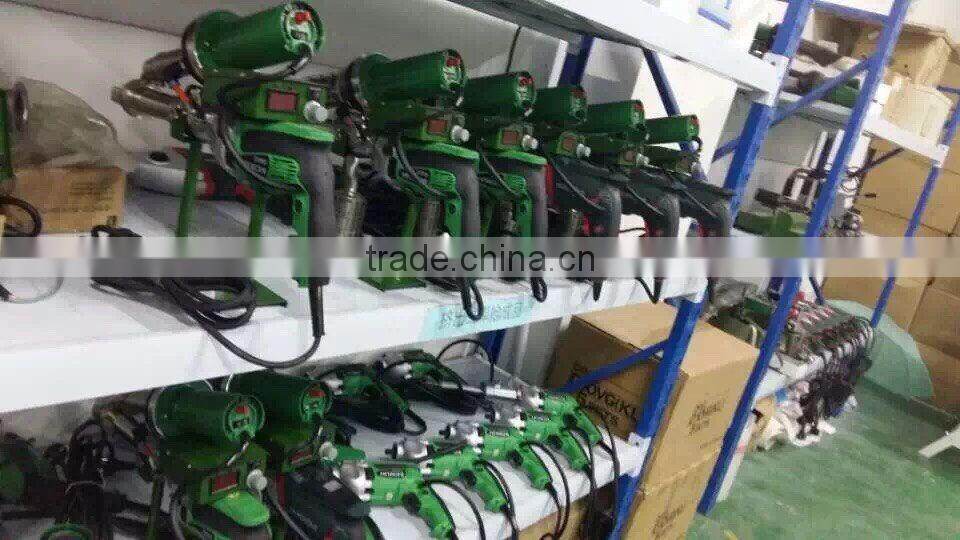 Plastic extruding equipment with Metabo motor and TOPLINK hot air gun