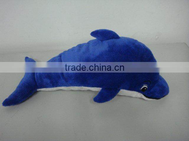 Promotion plush dolphin toy/stuffed dolphin