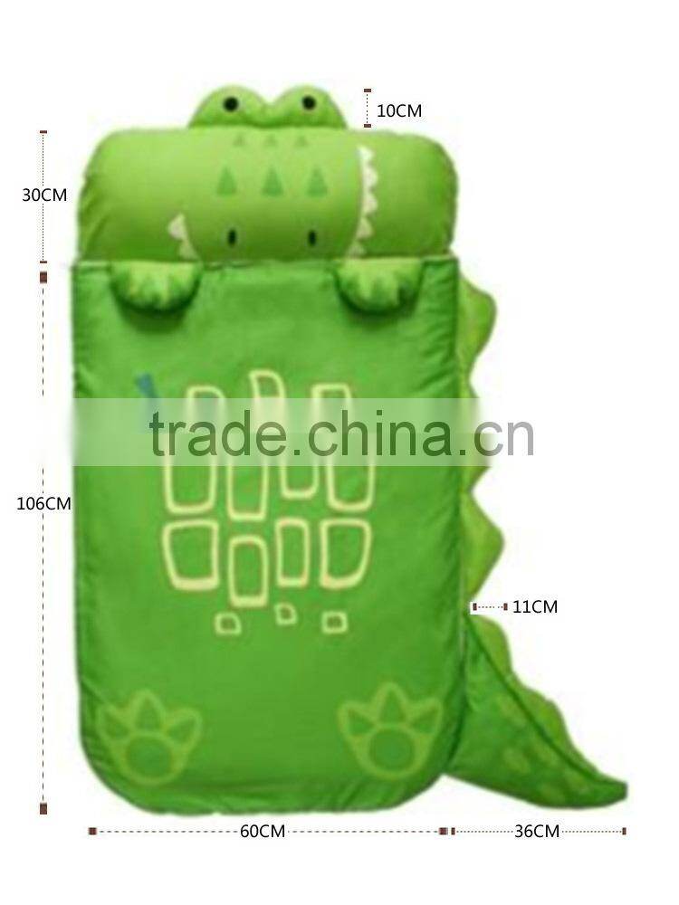 dinosaur printed nap mat kids sleeping bag