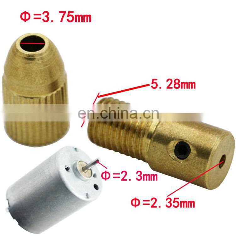 High Quality Best Price 5pcs/Set 0.5-3mm Small Electric Drill Bit Collet Micro Twist Chuck Set