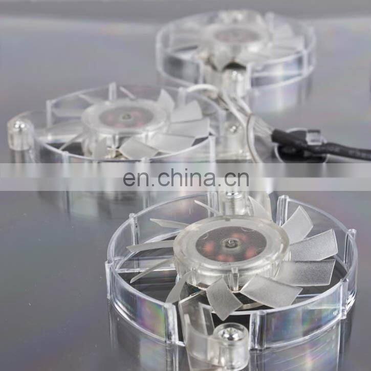 USB Notebook Laptop Cooler Pad Cooling Pad 3 Fan+Blue Led