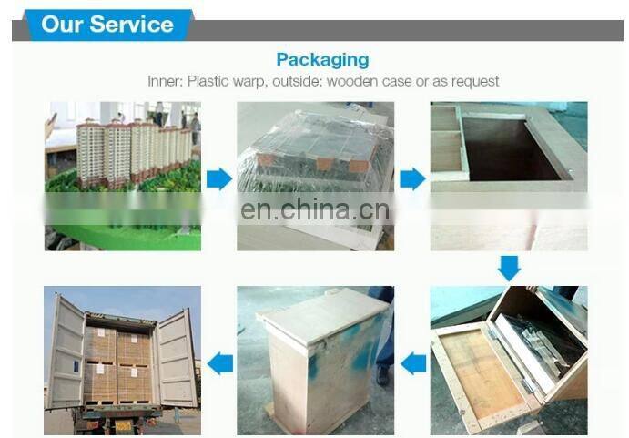 3d miniature plastic scale apartment building model