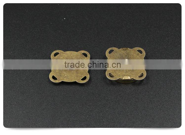 China wholesale wintersweet sharp magnetic button for bag