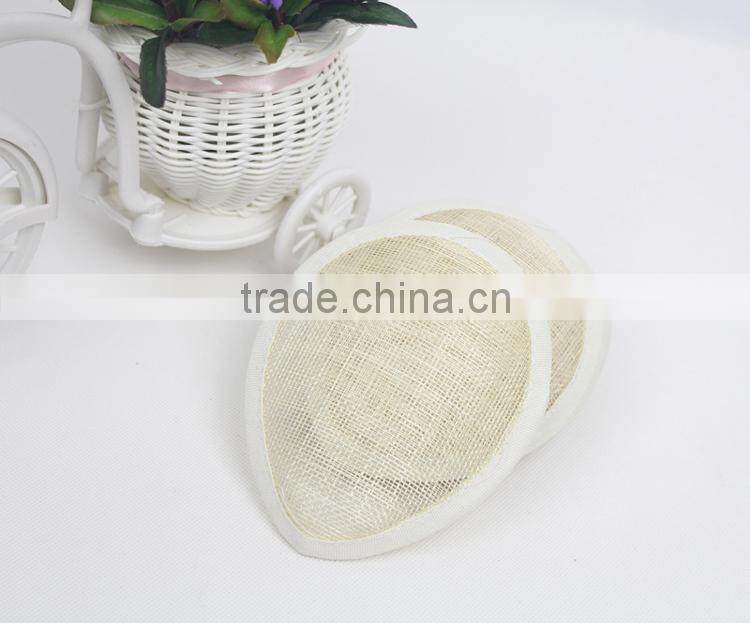 Wholesale Drop Shap Fascinator Sinamay Hat Base