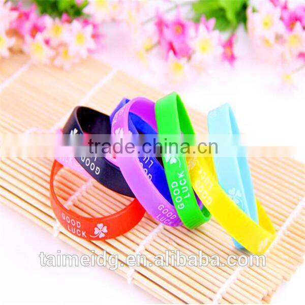 Wholesale price fluorescent silicone band