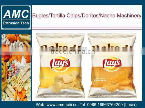 Crispy corn chips machine