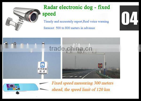 Christmas Hot sell 5 inches ultra-thin car digital rearview mirror
