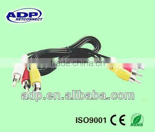 2015 Hot Sale Audio Video RCA Cable 3P TO 3P